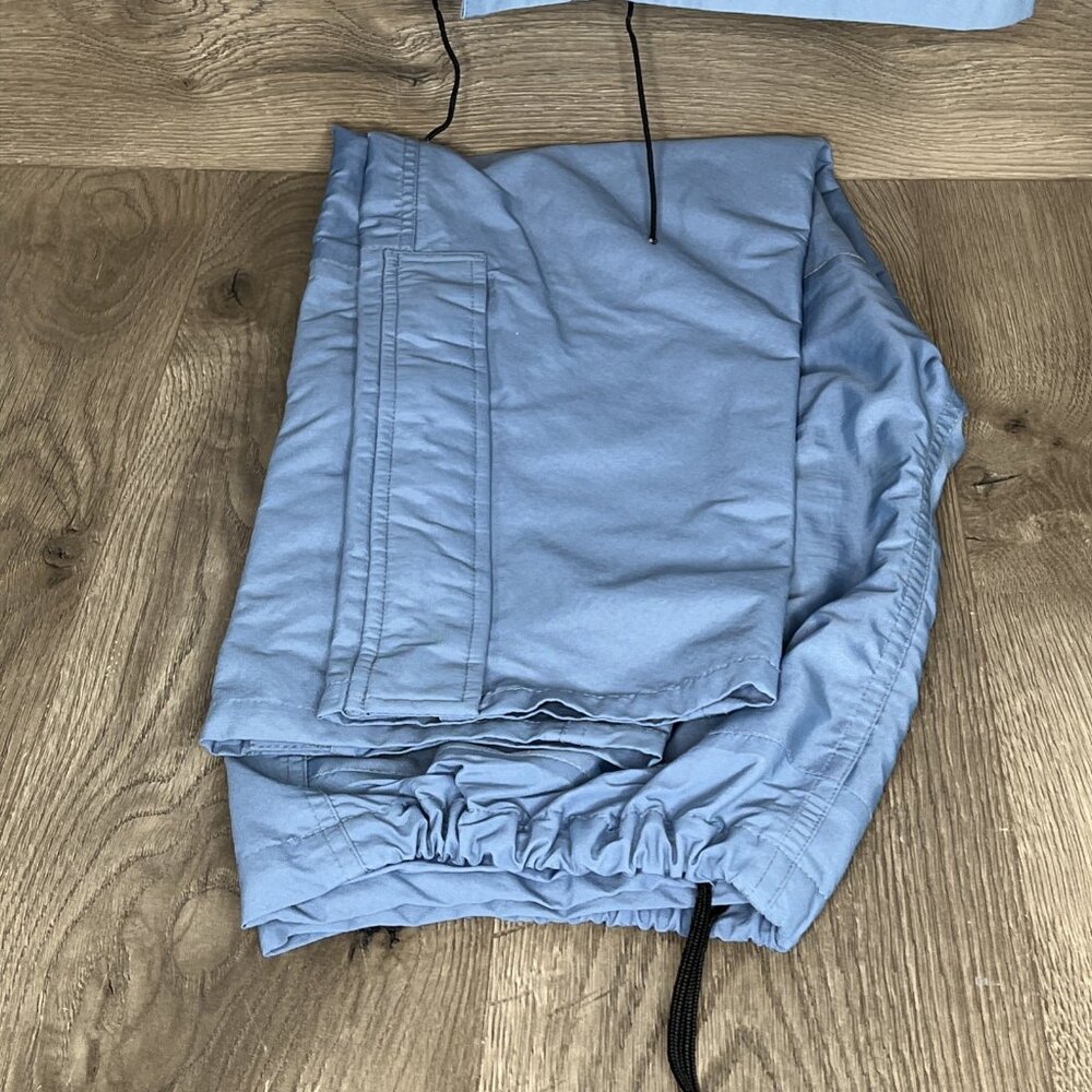 Cabela’s Goretex Rain Jacket and Pants Set Light Blue Size Small - Picture 6 of 12